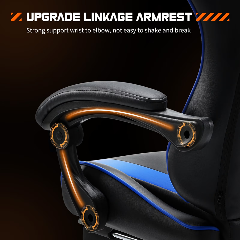 Comfort Gaming Chair, Ergonomic Design, Adjustable Features, Home Offfice Chair,5