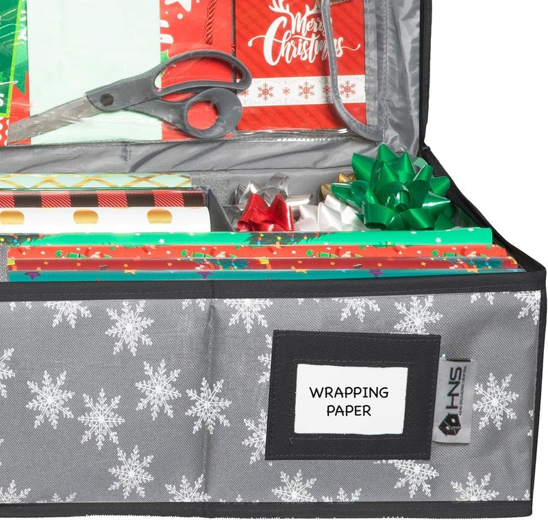 Wrapping Paper Storage Container – Fits up to 27 Rolls 1 3/8” Diam.   Underbed G7