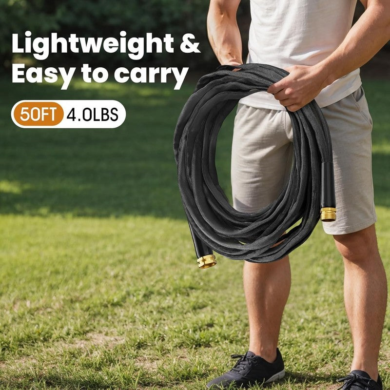 2025 Ultra Light 50FT Garden Hose   Flexible, Kink Free, Burst Resistant3