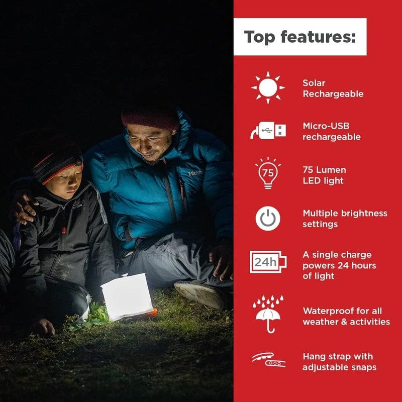 Solar Camping Lantern - Inflatable LED Lamp Perfect for Camping, Hiking, Travel 1