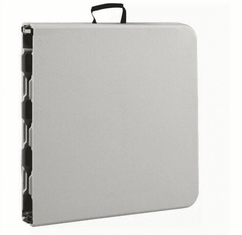 6 Foot Premium Folding Table, White Speckle8