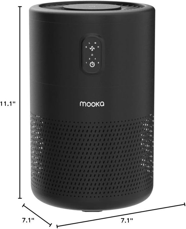 Large Room Air Purifier with H13 HEPA Filter   Odor & Smoke Eliminator, Black6
