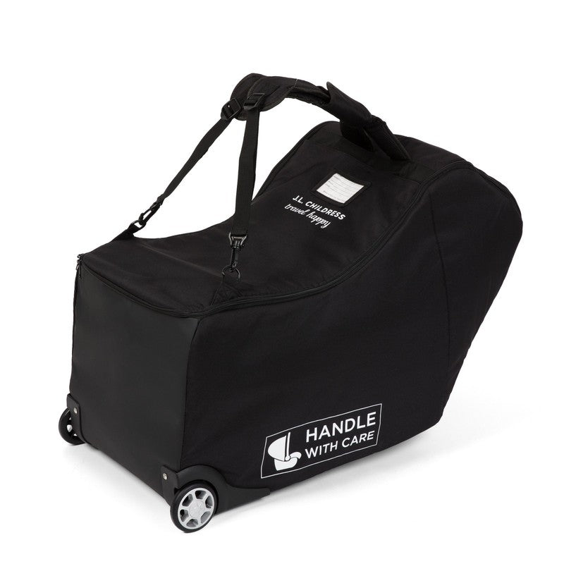 Premier Padded Infant Car Seat Travel Bag with WHEELS, Black0