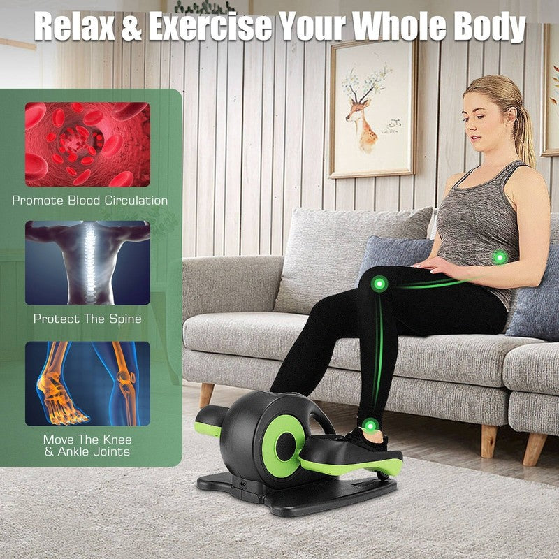 Compact Under Desk Elliptical with Remote & Monitor - Perfect for Home & Office4
