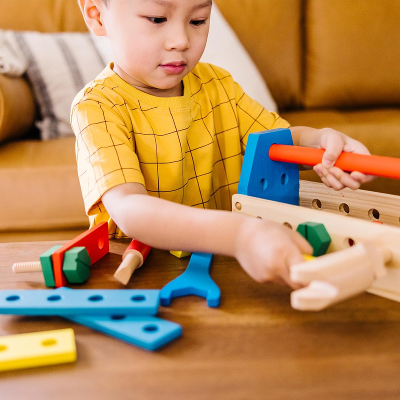 Take Along Tool Kit Wooden Construction Toy (24 Pcs)7