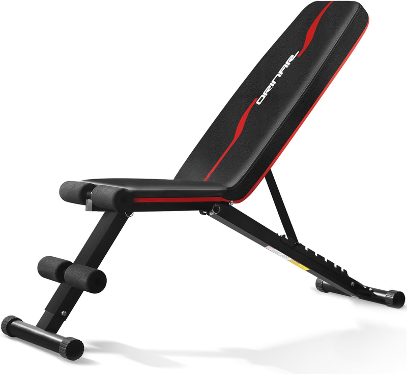 Adjustable Weight Bench Press Incline Decline Workout Bench Home Gym0