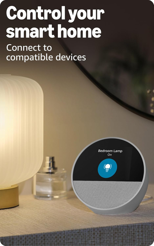 Amazon Echo Spot Smart Alarm Clock Alexa Built In Ocean Blue6