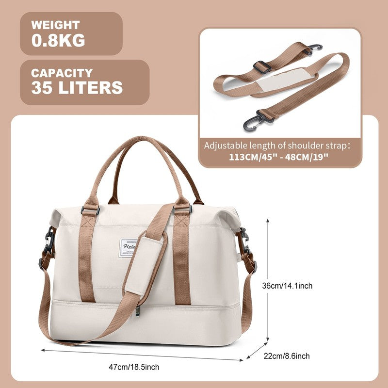 Weekender Bags for Women, Travel Duffel Bags with Shoe Compartment,Personal Item3