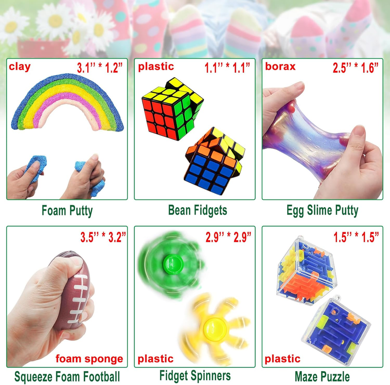 Fidget Toy Set 35pcs Sensory Stress Relief for Kids & Adults w/ Gift Box4