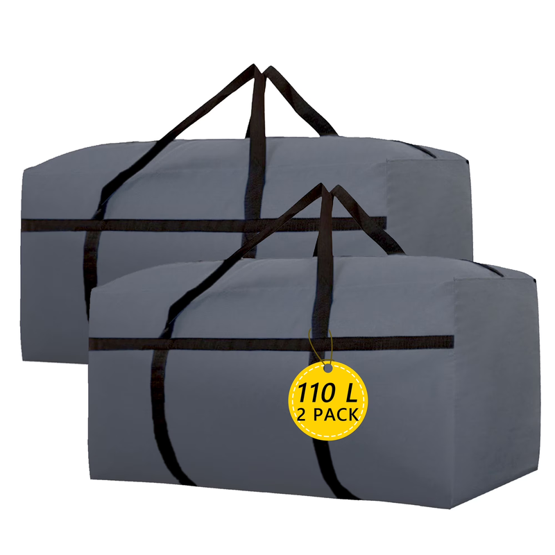 110L Extra Large Moving Bag Travel Luggage Bag Foldable Waterproof Storage Bag D7