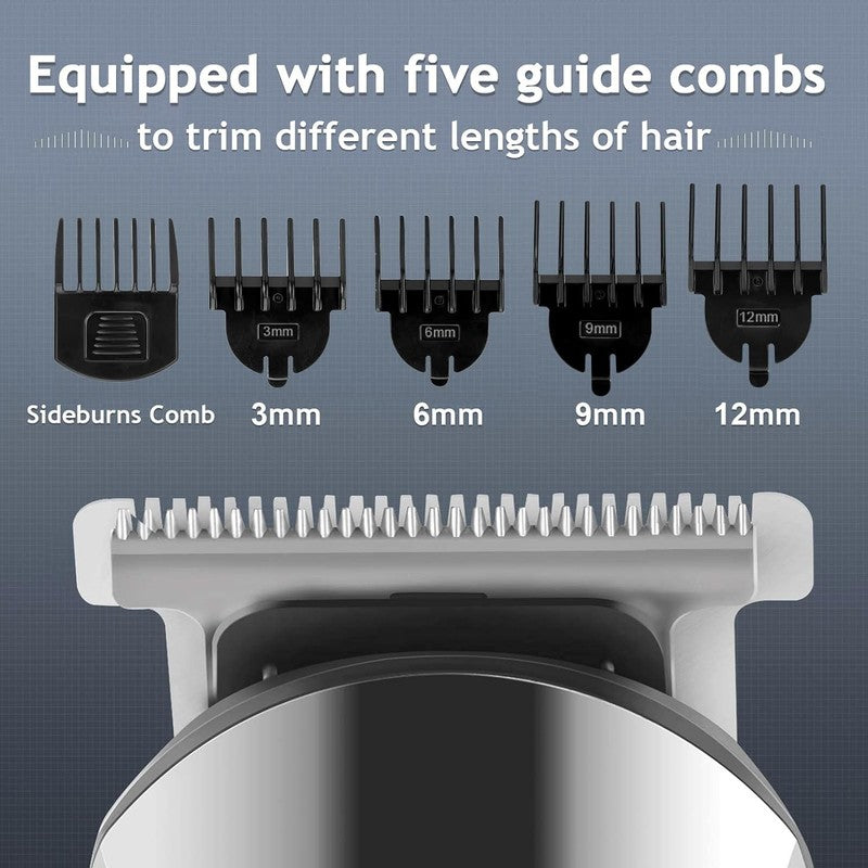 All-in-One Waterproof Beard Trimmer & Grooming Kit for Men - Perfect Gift!6