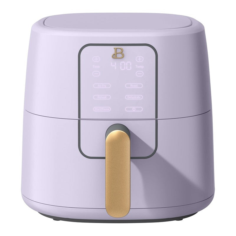 6 Qt Air Fryer w/ Turbocrisp Technology Evergood Ceramic Nonstick Lavender0
