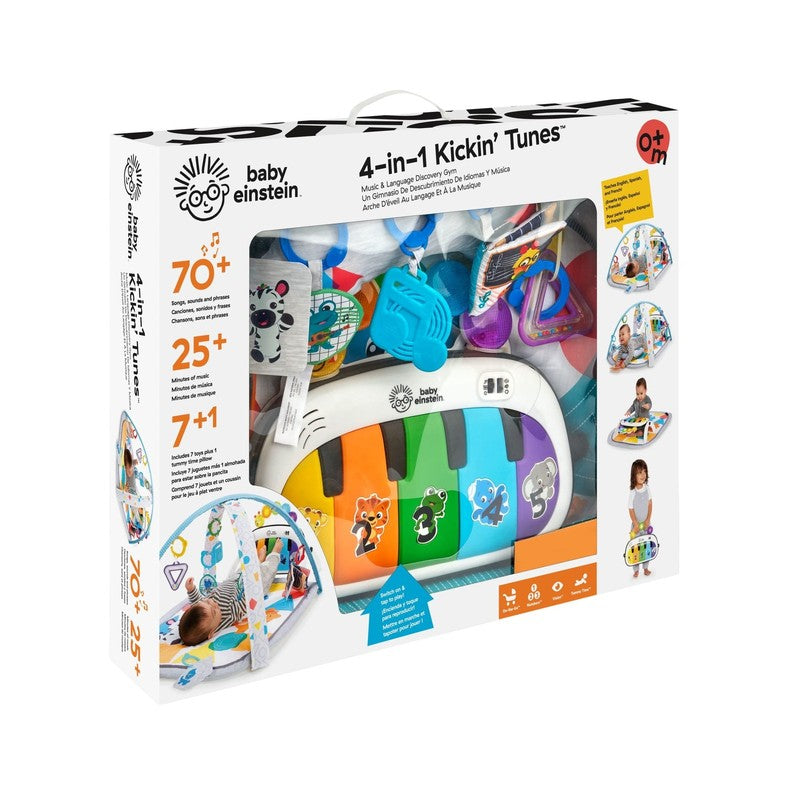 Kickin' Tunes 4 in 1 Baby Activity Gym Play Mat w/ Piano, 0 36M, Multicolor11