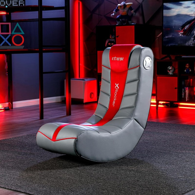 Gaming Rocker Chair w/ Speakers, Foldable Floor Seat for Teens & Kids1