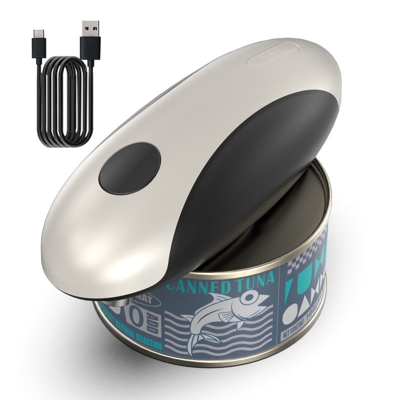 USB C Electric Can Opener Rechargeable Hands Free Smooth Edge Auto10