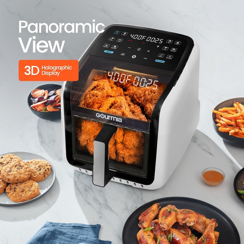 Panorama 7QT Digital Air Fryer with Holographic Display & 12 Presets1