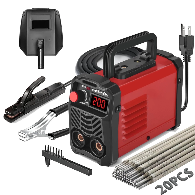 200A Stick Welder 110V ARC Portable IGBT Inverter Hot Start Anti Stick Kit9