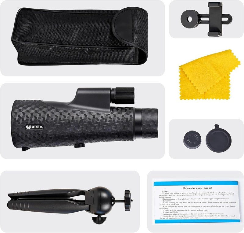 15X56 Monocular Telescope High Power Monoculars High Definition for Adults Kids 5