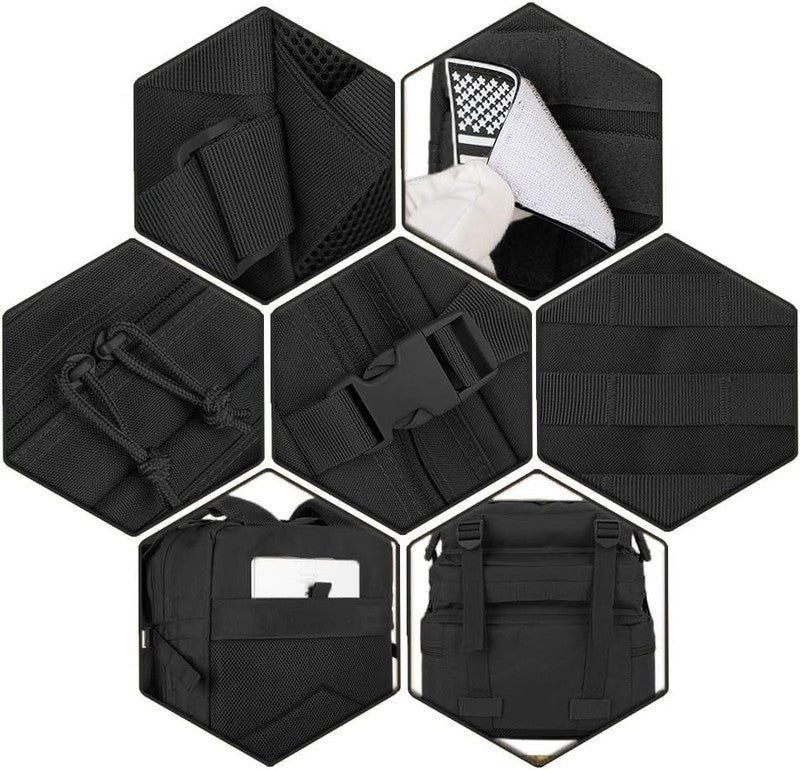 45L Tactical Backpack Men Camping Hiking Trekking MOLLE 3 Day Assault Bag5