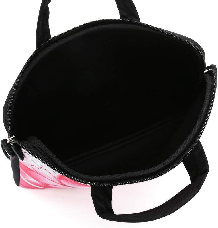 14 15.6 Laptop Sleeve Bag Pink Butterfly Neoprene Carry Case w/ Handle5