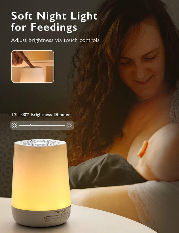 Blue Baby Sound Machine with Night Light & App Control - 34 Soothing Sounds3