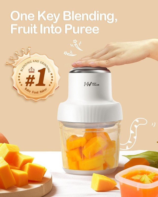 13-in-1 Baby Food Maker Processor Blender with Containers Utensils 20oz Gray1