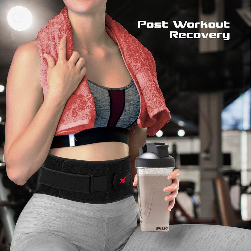 Vibra Wrap Heated Massage Belt, Cordless Lower Back Massager with Heat8