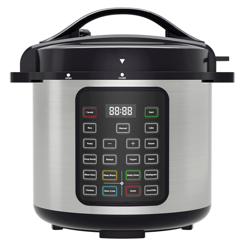 8Qt 7-in-1 Instant Electric Pressure Cooker Multi-Function Stainless Pot0