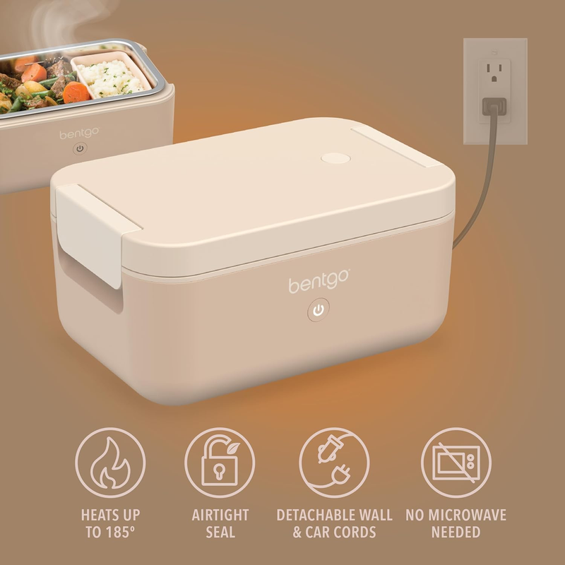 Electric Heated Lunch Box Portable Food Warmer 12V/24V/120V2