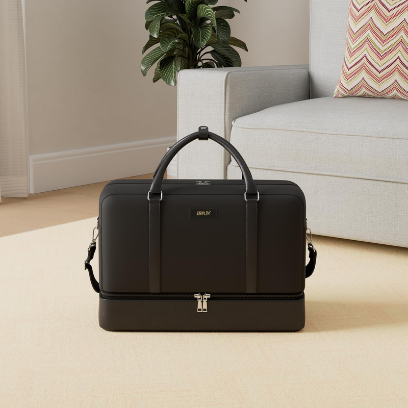 Weekender Bags for Women Overnight Bags with Shoe Compartment 21" Duffle Travel 1