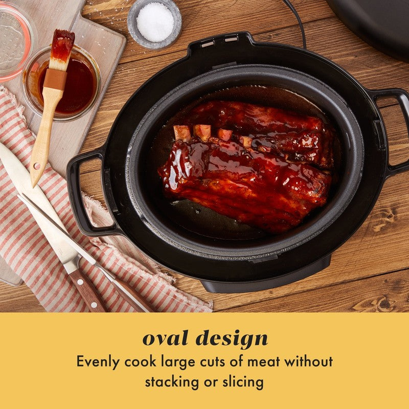 Manual 7-Quart Slow Cooker, Black6