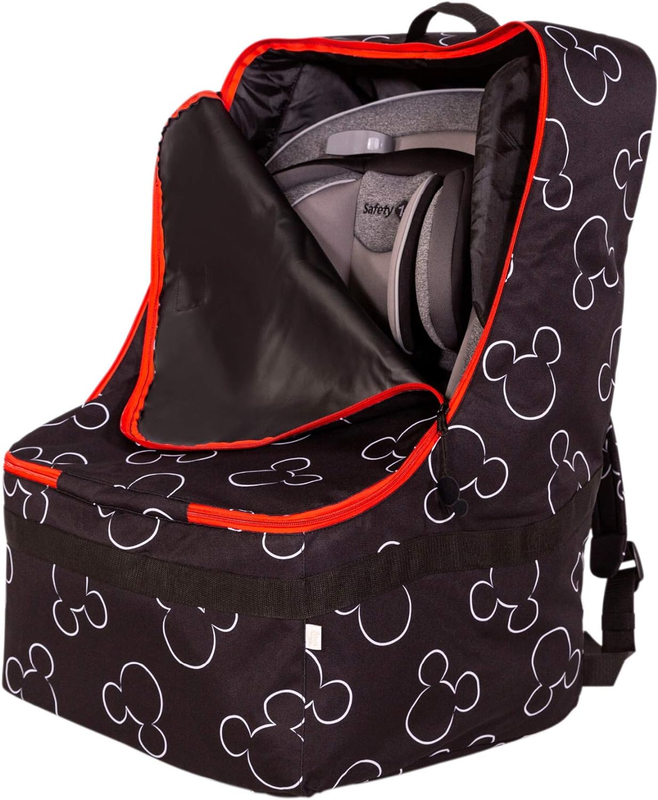 Disney Baby Car Seat Travel Backpack Bag Padded Gate Check Mickey Mouse11