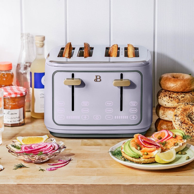 4-Slice Toaster with Touch-Activated Display, Lavender by Drew Barrymore1