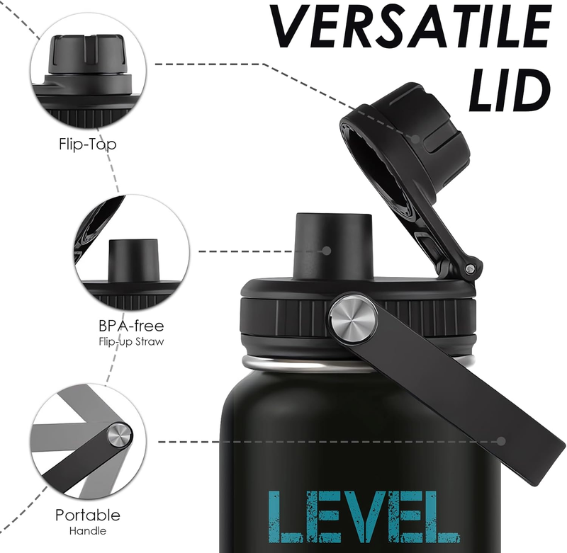 32oz Baseball Water Bottle Stainless Steel Vacuum Insulated Travel Tumbler5