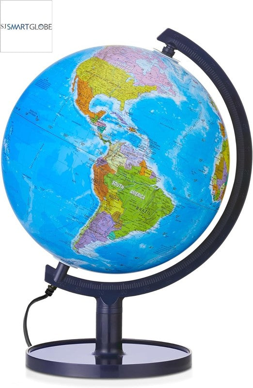 10in Interactive Kids Globe App LED Constellations STEM Lamp 1000+ Facts1