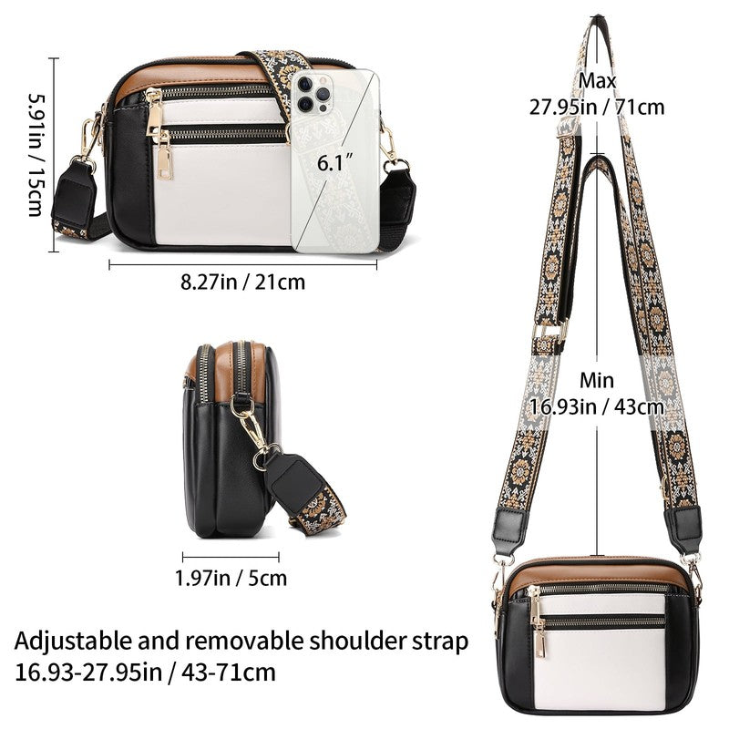 Cross Body Purses for Women Crossbody Bag, Small Crossbody Purses Leather Cross 1