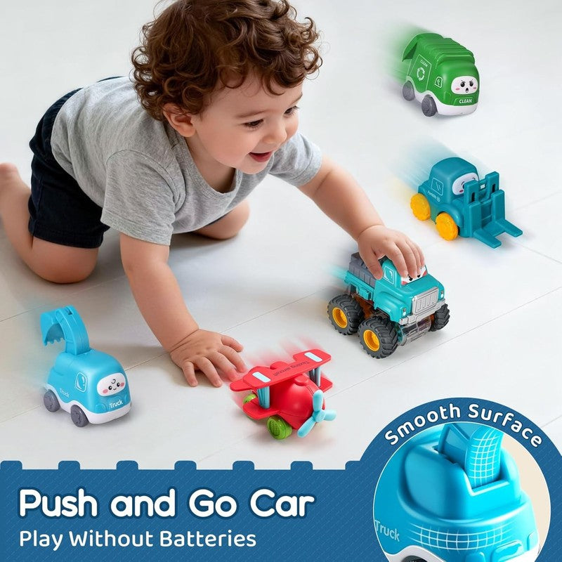 Big Cartoon Truck Car Toys for 1 Year Old Boy with Playmat/Storage Bag|Baby and3