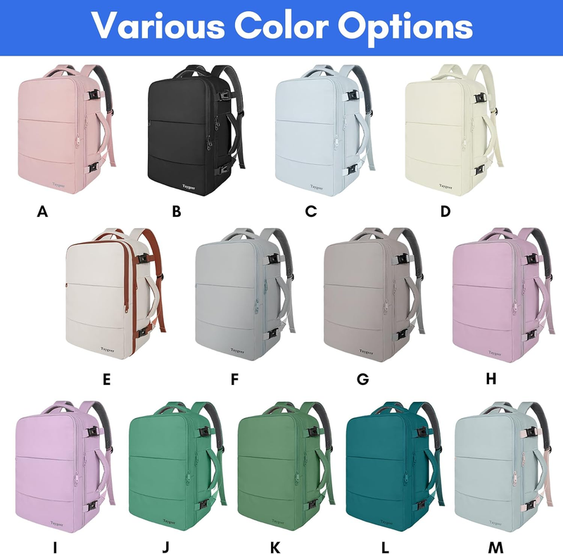 Travel Laptop Backpack for Men Women, Airplane Approved Travel Backpack Suitcase2