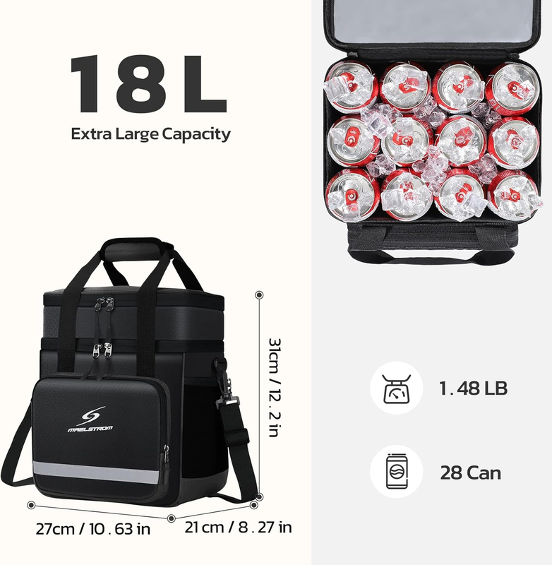 Insulated Lunch Bag Men Women Leakproof Cooler Lunch  Bag Portable Lunch Cooler4