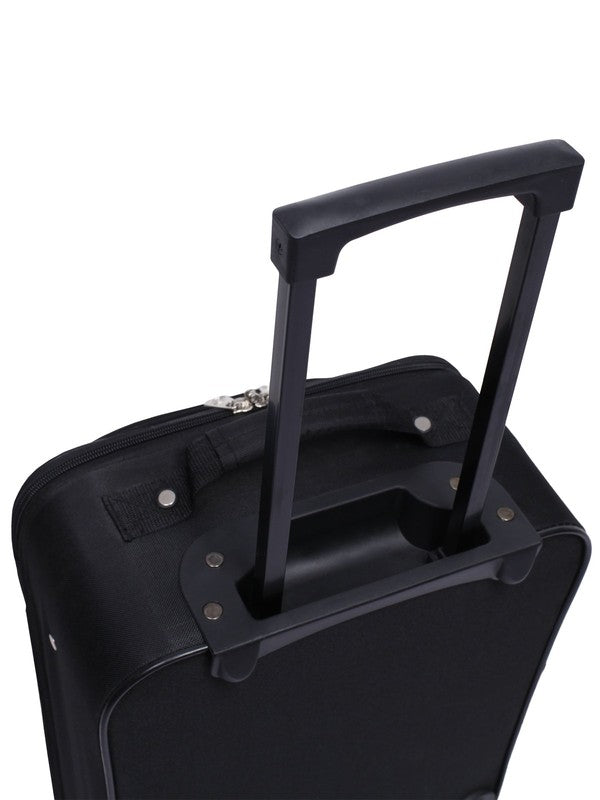 Pilot Carry on 18" Softside 2 Wheel Luggage for Travel, Black3