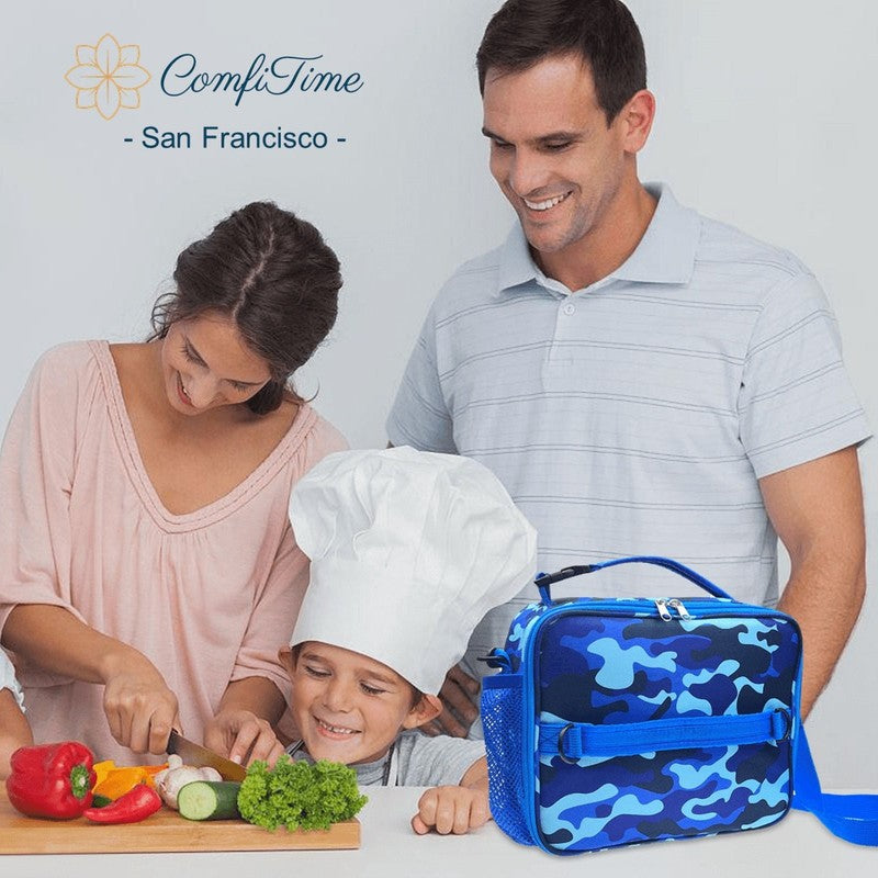 Lunch Bag for Kids – Insulated Lunch Box for Girls and Boys, Cute Reusable Coole4
