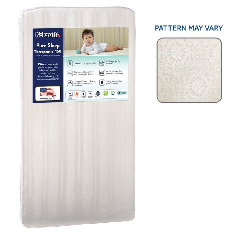 Pure Sleep Therapeutic 150 Baby Crib/Toddler Mattress2