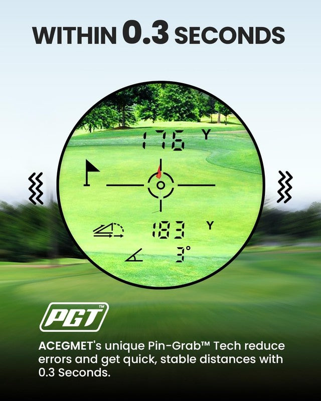 PF2C Golf Rangefinder Slope Flag Lock Vibration Rechargeable Magnetic Accurate2