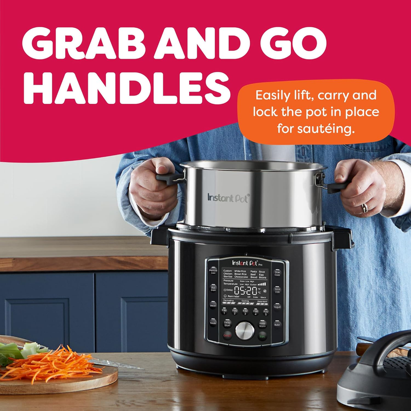 Pro 10-In-1 Pressure Cooker, Slow Cooker, Rice/Grain Cooker, Steamer, Sauté, Sou3