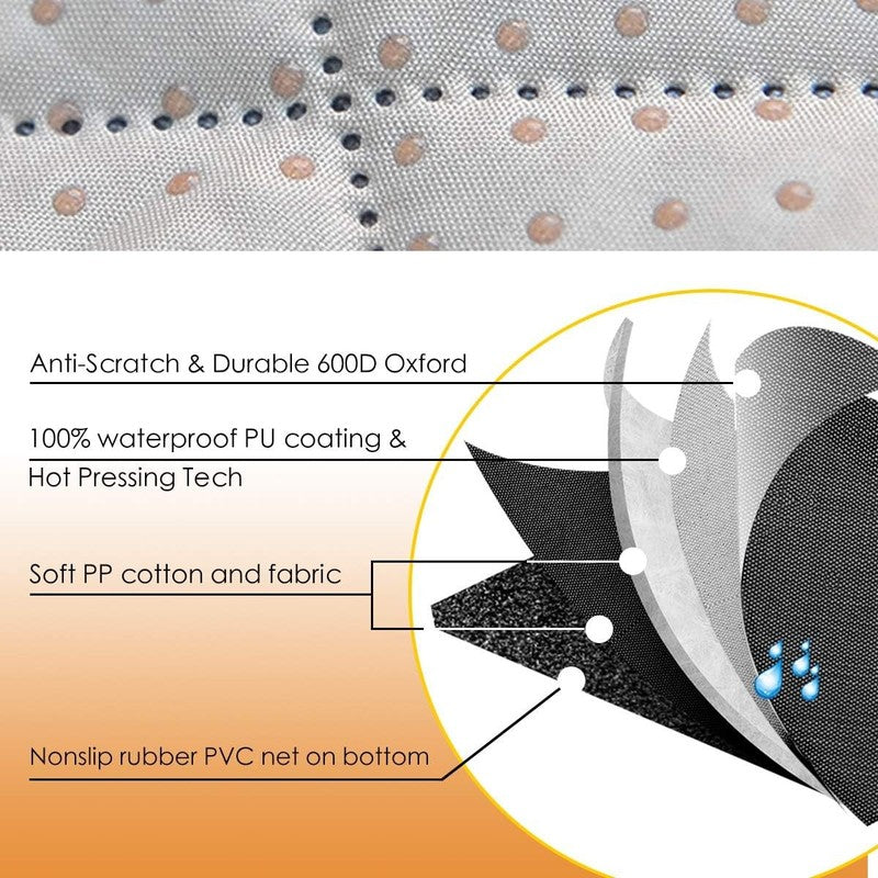 Honest Dog Car Seat Cover w/ Side Flap, Waterproof & Nonslip for Cars, SUV2