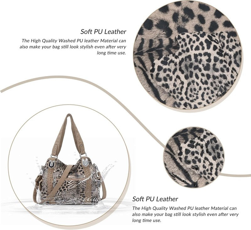 Purses for Women Soft PU Leather Shoulder Bag Crossbody Purse and Handbags4