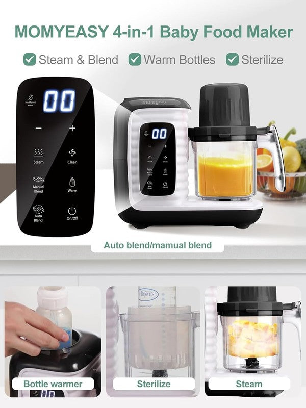 Baby Food Maker Multifunction Steamer Blender Chopper Auto Cooking Touch3
