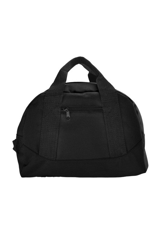 12" Mini Duffel Bag Gym Duffle in Black5