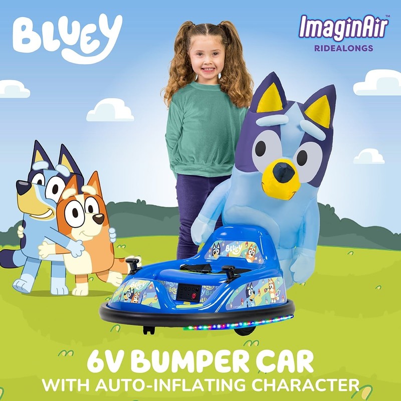 6V Imaginair Rider Battery-Powered Bumper Car Ride-On, 1 Piece3