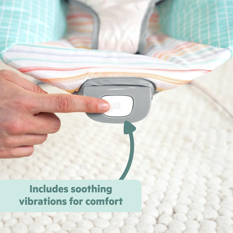 Baby Pooh Hunny Hues Bouncer with Soothing Vibrations, Unisex, Newborn+6